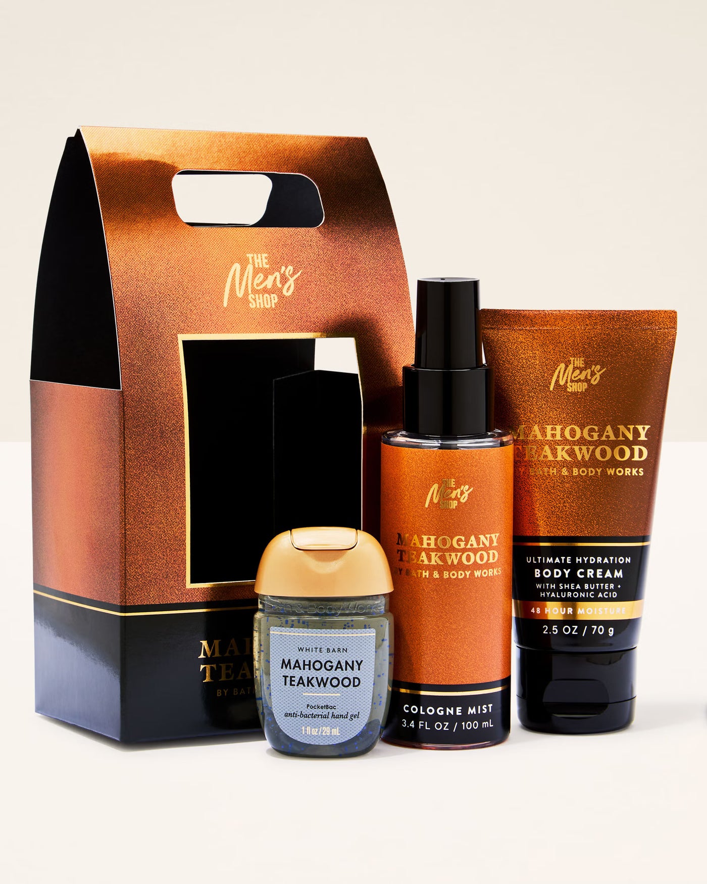 Mahogany Teakwood Mini Gift Set