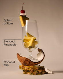 Coconut Piña Colada 3-Wick Candle